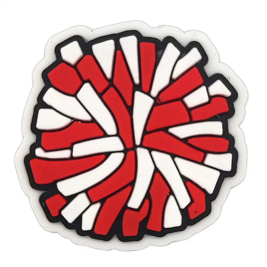 Cheer Pom Pom Clog Charm Brujita Charms