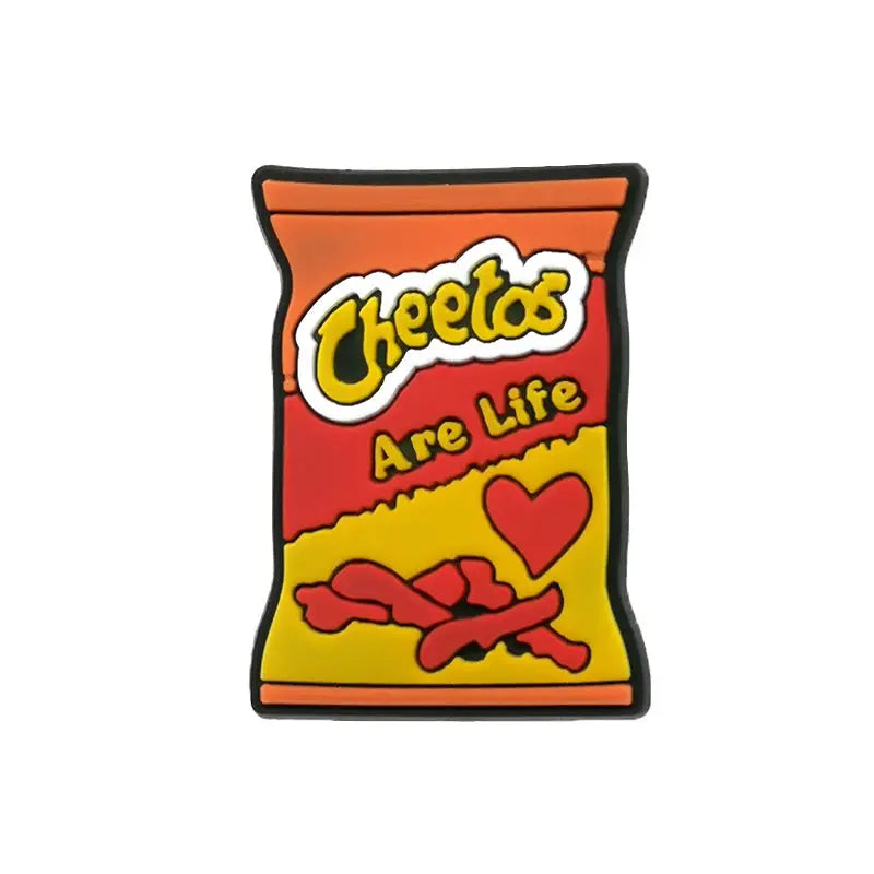 Hot Cheeto Girl Clog Charm Brujita Charms