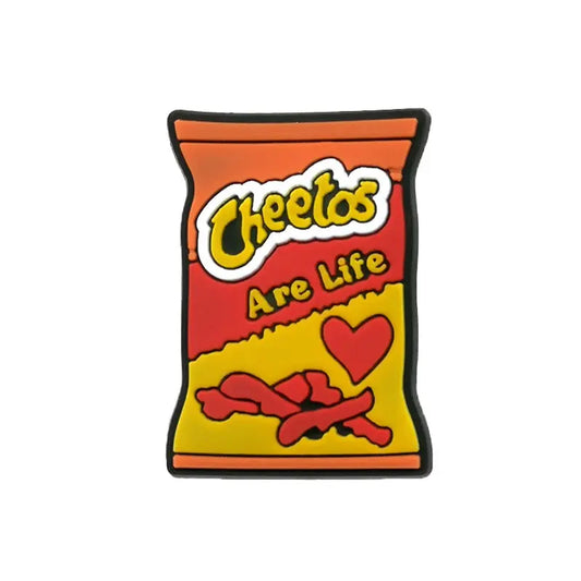 Hot Cheeto Girl Clog Charm Brujita Charms