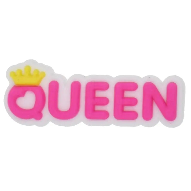 "Queen" Clog Charm Brujita Charms