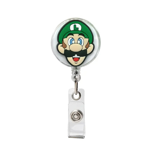 Mario & Crew Badge Reels Brujita Charms