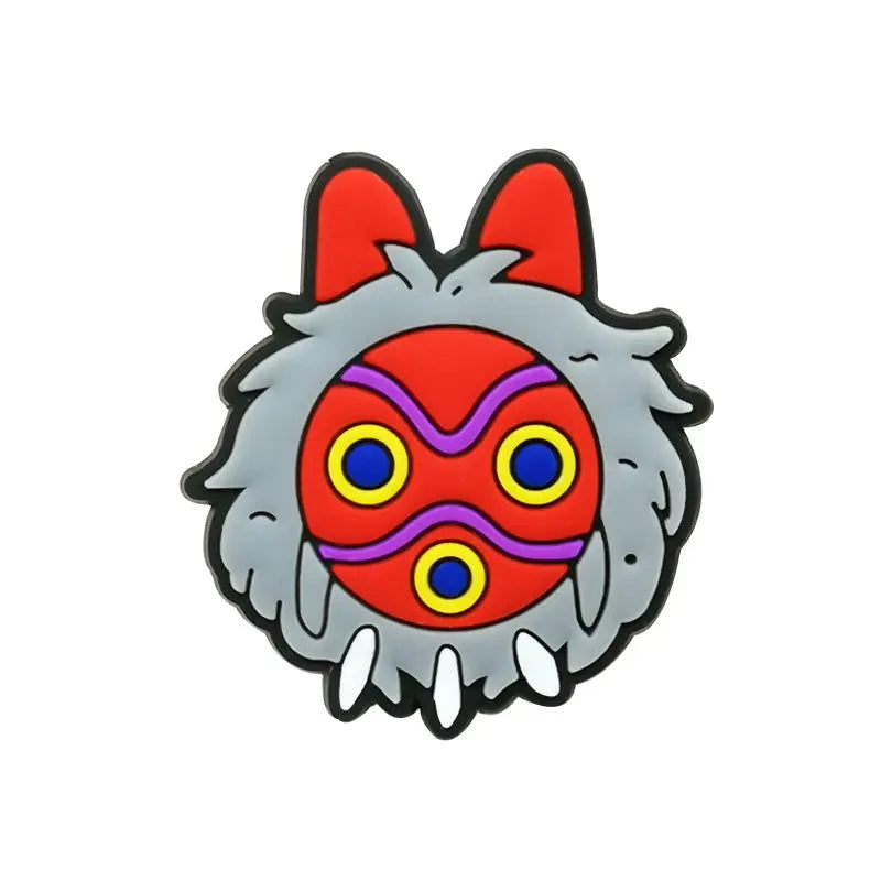 Princess Mononoke Mask Clog Charm Brujita Charms