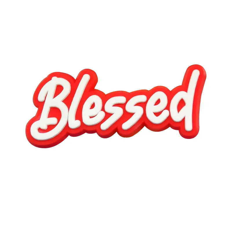 "Blessed" Clog Charm Brujita Charms