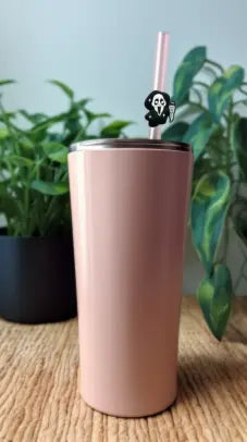 No, You Hang Up Drinking Straw Charm