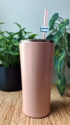 "Choose Happy" Drinking Straw Charm Brujita Charms