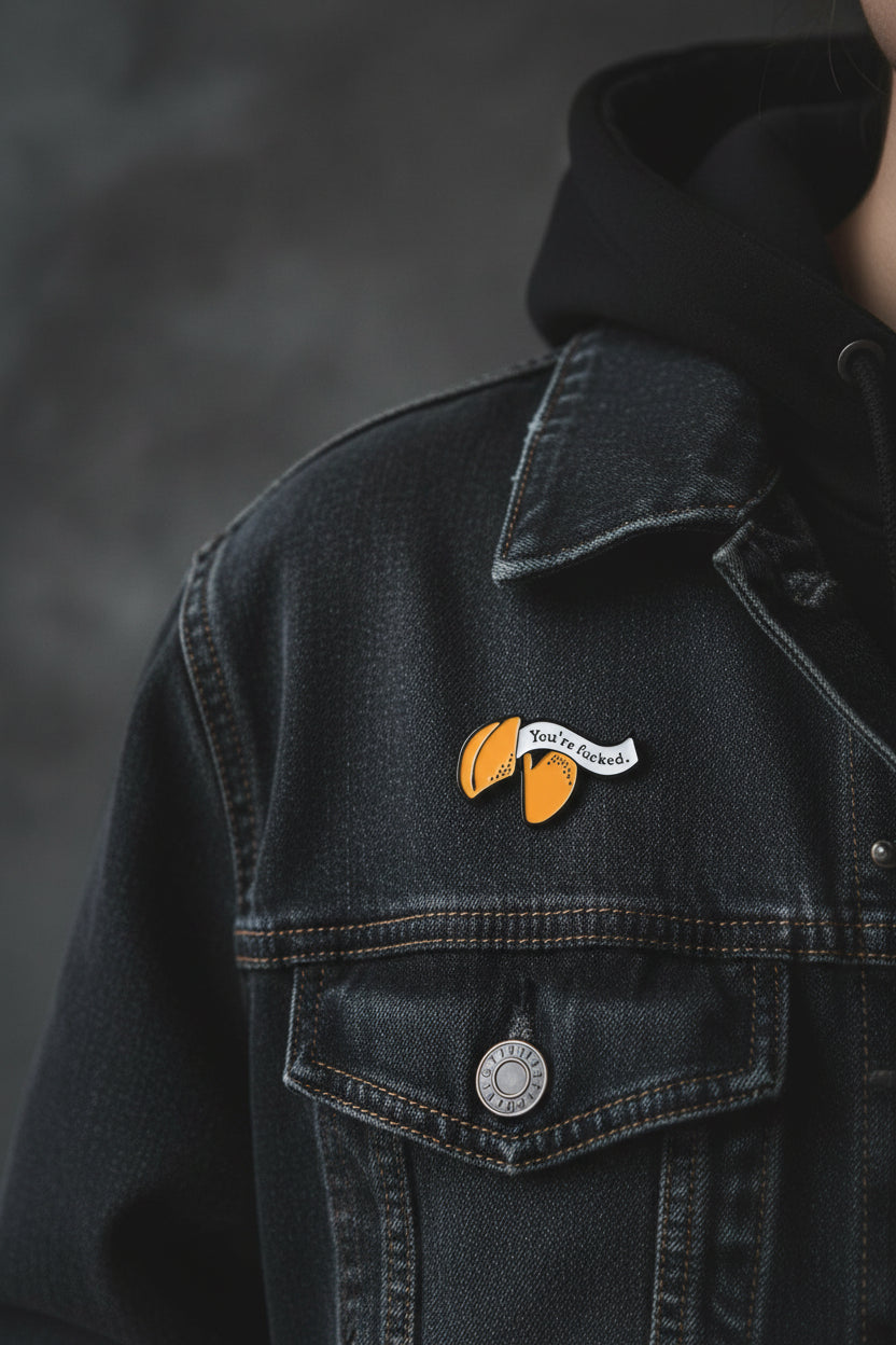 Unfortunate Enamel Pin Brujita Charms