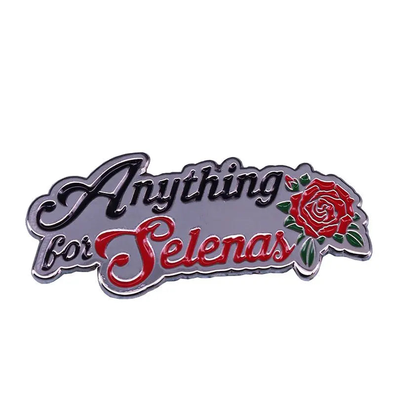 Anything For Selenas Enamel Pin Brujita Charms