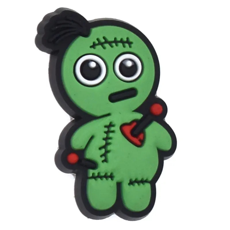 Don't Cross Me Clog Charm Brujita Charms