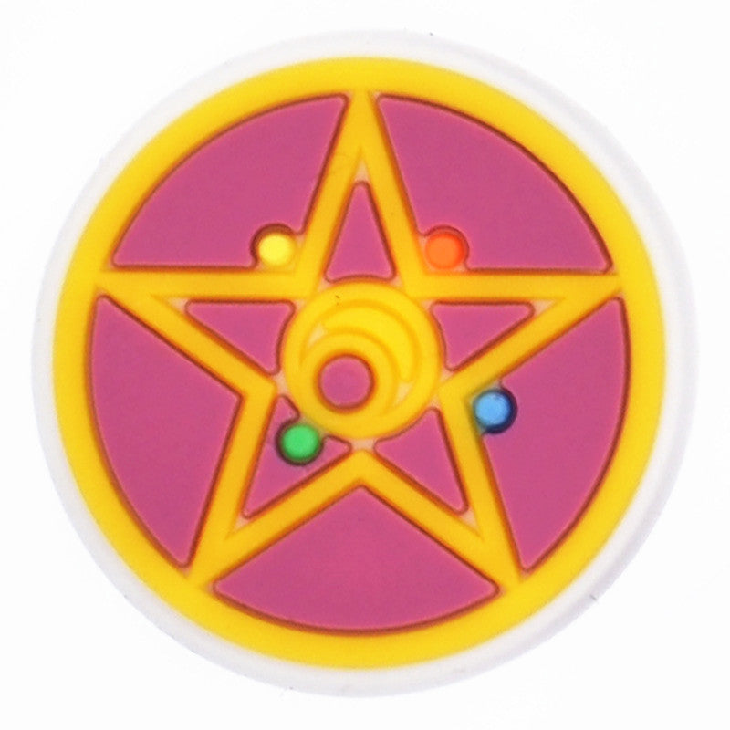 Crystal Star Clog Charm