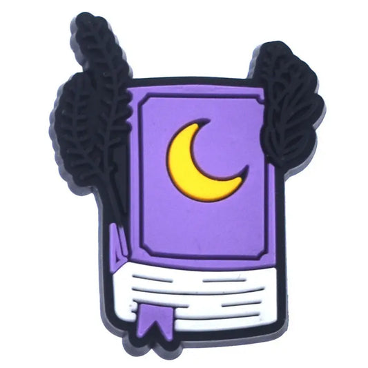Grimoire Clog Charm Brujita Charms