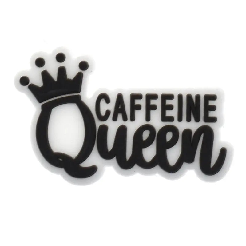 "Caffeine Queen" Drinking Straw Charm Brujita Charms