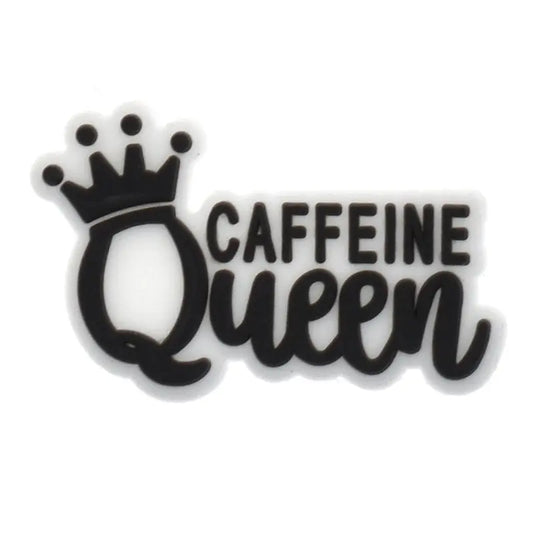 "Caffeine Queen" Drinking Straw Charm Brujita Charms