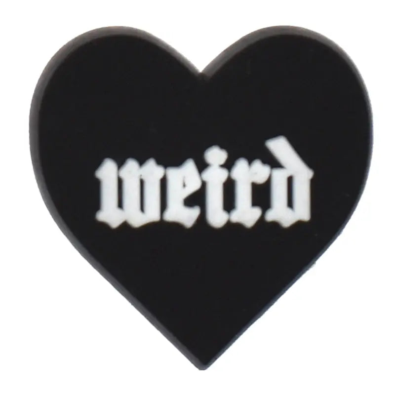 "Weird" Heart Drinking Straw Charm Brujita Charms