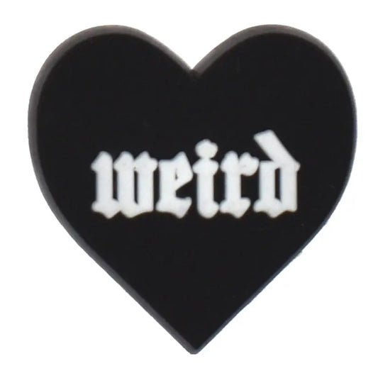"Weird" Heart Drinking Straw Charm Brujita Charms