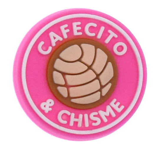 "Cafecito & Chisme" Drinking Straw Charm Brujita Charms