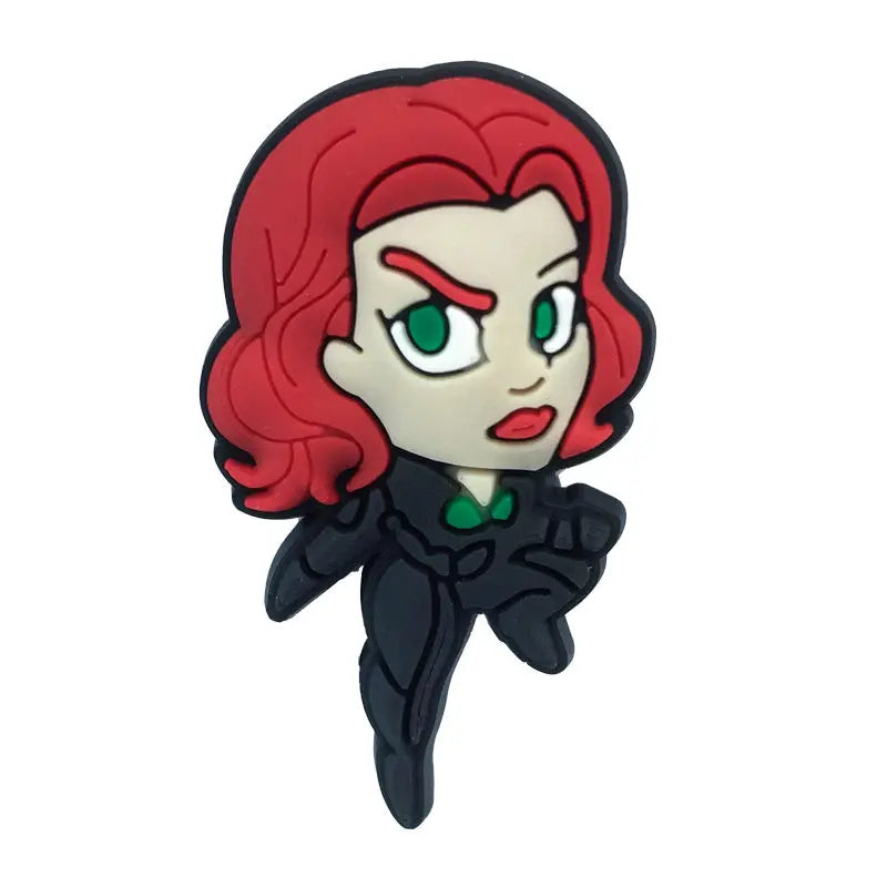 Superhero Pose Clog Charms Brujita Charms