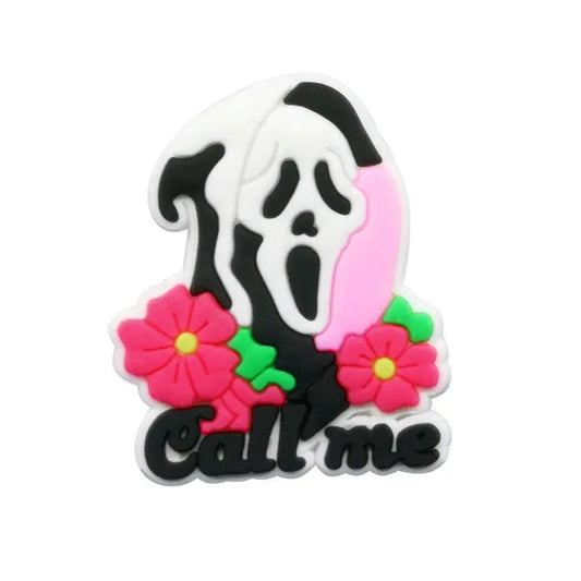"Call Me" Clog Charm Brujita Charms