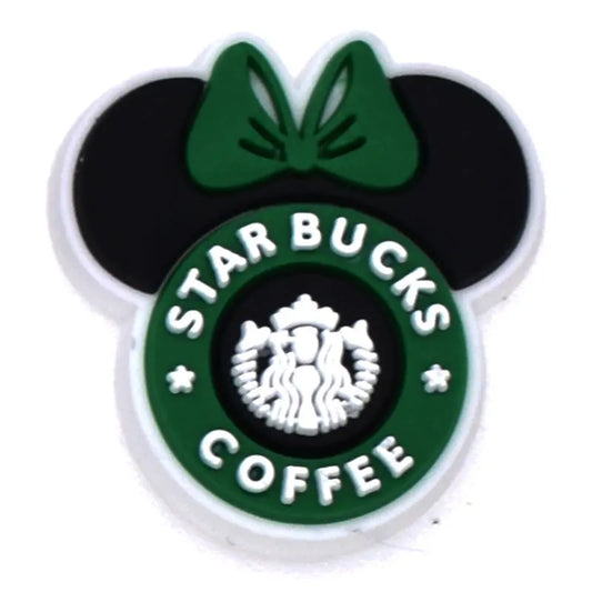 Coffee Mouse Drinking Straw Charm Brujita Charms