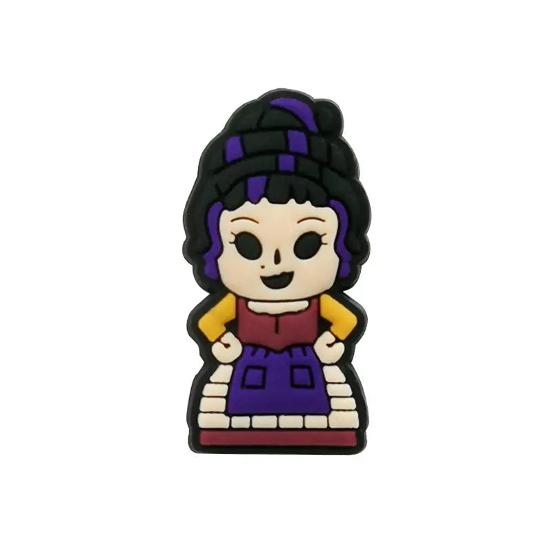 Witch Sisters Clog Charm 4 Pc Set Brujita Charms