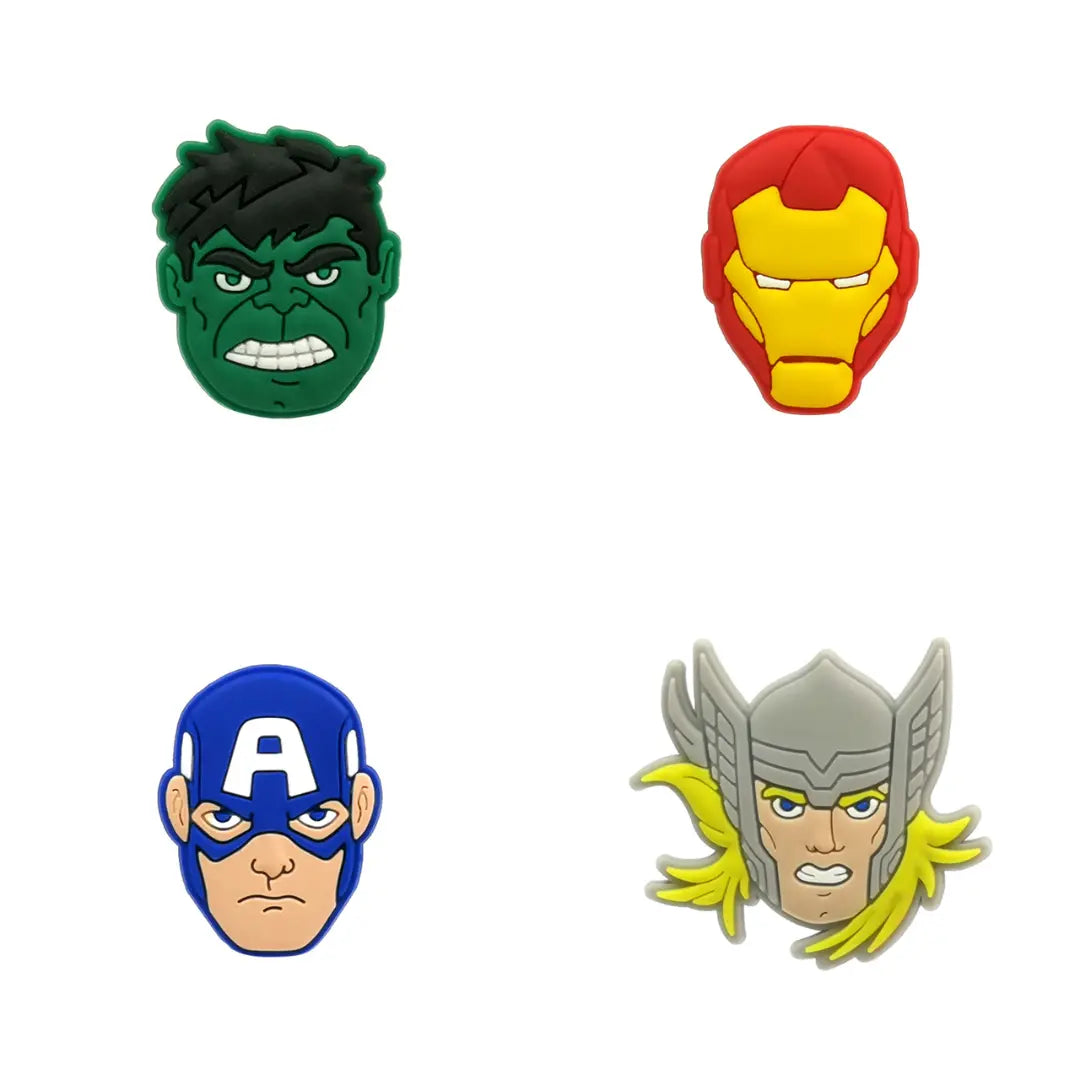 Superhero Face Clog Charms Brujita Charms