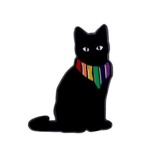Proud Kitty Enamel Pin