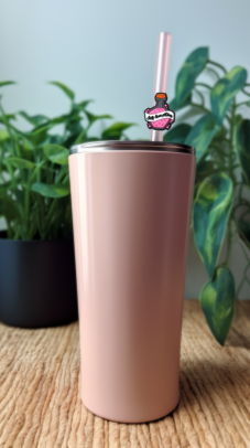 "Self-Love Potion" Drinking Straw Charm