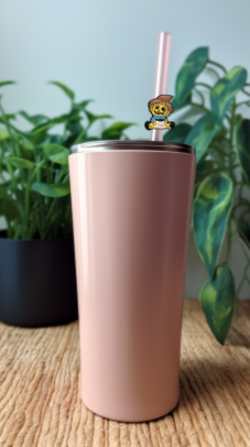 Scarecrow Drinking Straw Charm