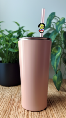 Everything's Bigger in Texas Drinking Straw Charm