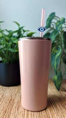 Evil Eye Drinking Straw Charm