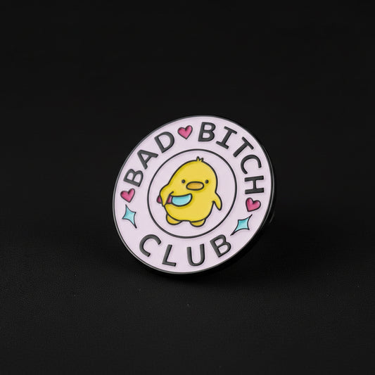 Bad B*tch Club Enamel Pin Brujita Charms