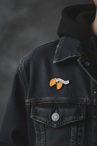 Unfortunate Enamel Pin Brujita Charms