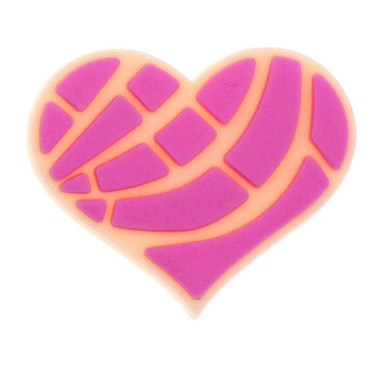 Concha Heart Drinking Straw Charm