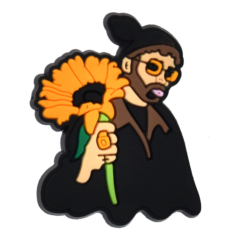 Sunflower Benito Drinking Straw Charm