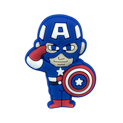 Superhero Pose Clog Charms