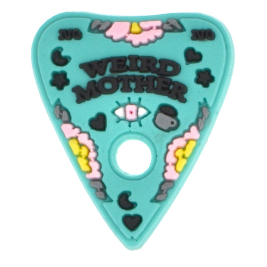 "Weird Mother" Planchette Drinking Straw Charm