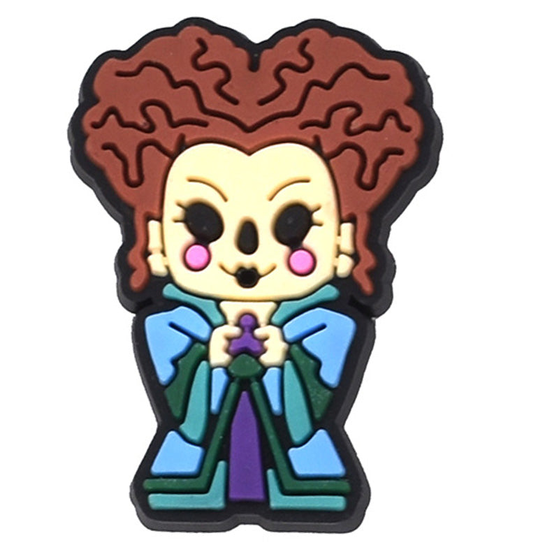 Witch Sisters Drinking Straw Charm
