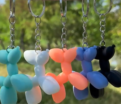 Balloon Dog Keychain